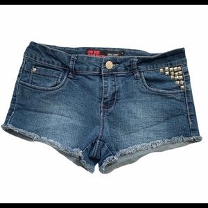 Low Rise Denim Shorts Youth Size 7